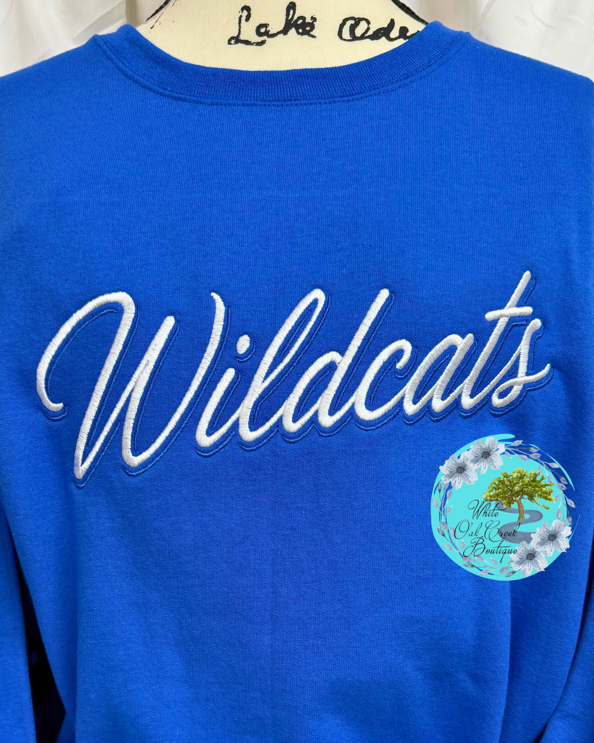 Wildcats Embroidered Sweatshirt