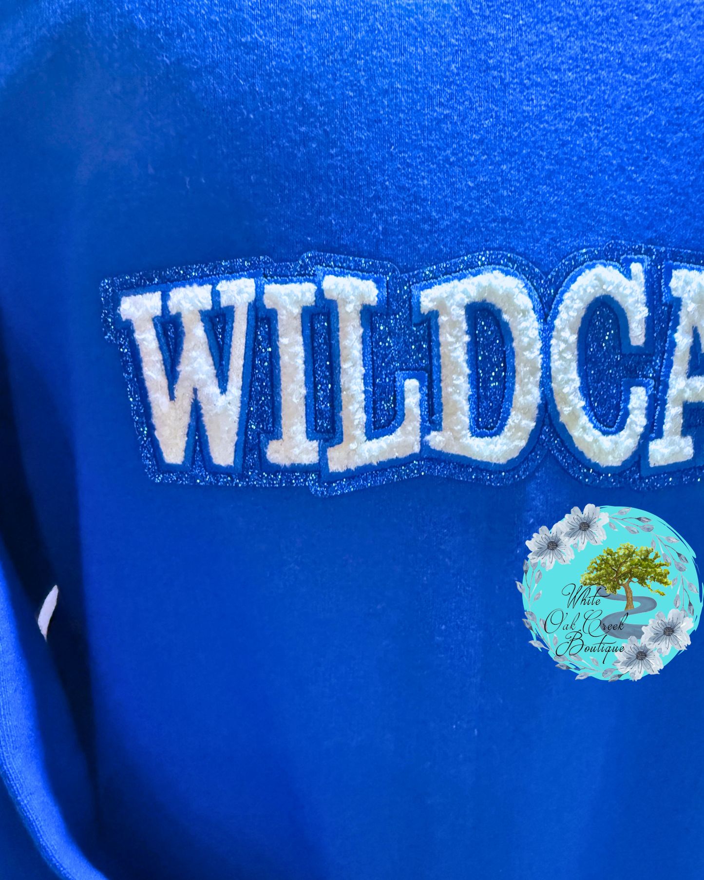 Wildcat YOUTH Chenille Glitter Sweatshirt