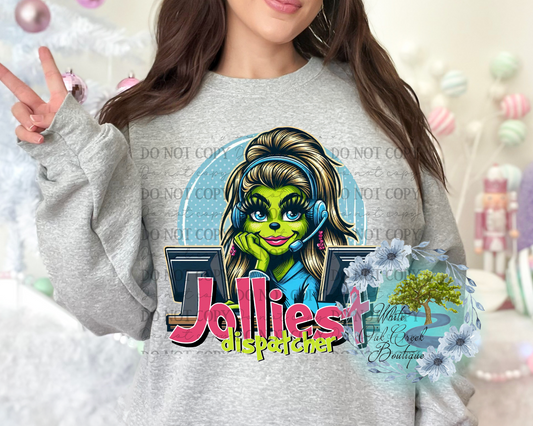 Dispatch Sweatshirt or T-Shirt Green Guy