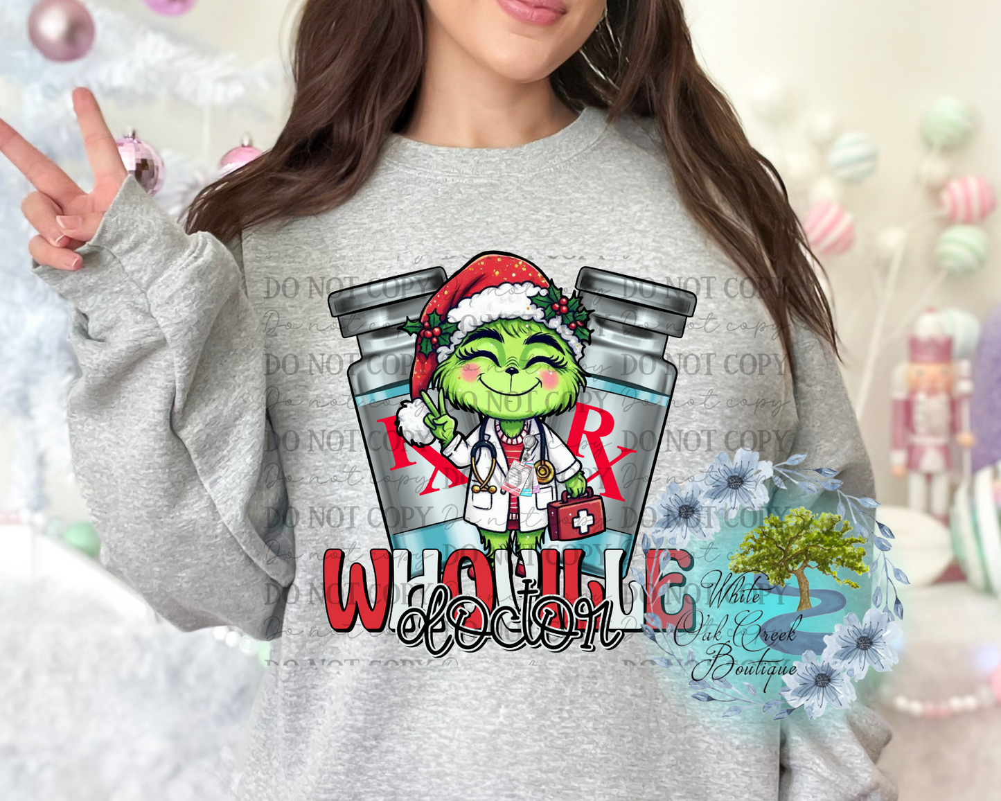 Doctor Sweatshirt or T-Shirt Green Guy