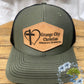 Laser Patch Hat Forest Green/Black