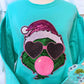 Grinch Bubble Gum Sequin Sweatshirt