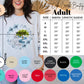 Personalized Valentine Doodle Hearts Sweatshirt
