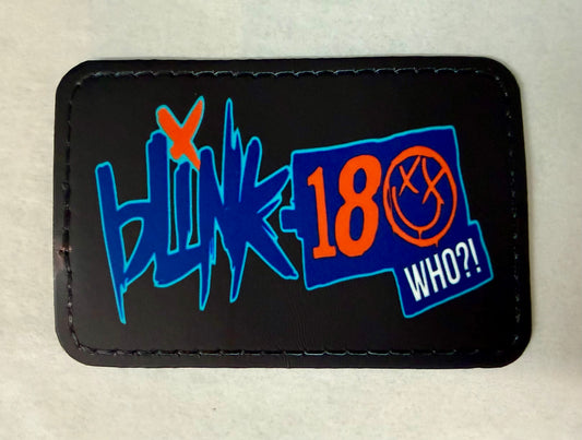 Blink Faux Leather Hat Patch