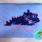 Kentucky UK Appliqué Home Embroidered T-Shirt