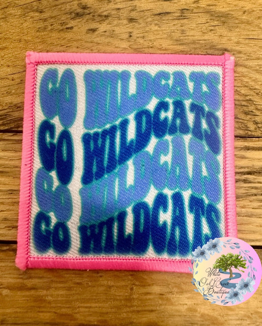 Pink KY Go Wildcats Hat Patch