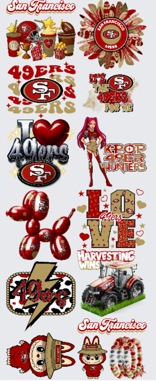 Gang Sheet SanFrancisco