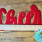 Chenille Large Cheer 10” DIY Iron On Patch