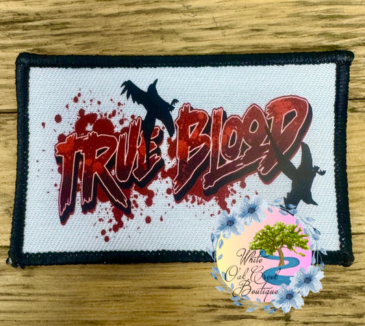 True Blood Halloween  Trucker Hat Patch