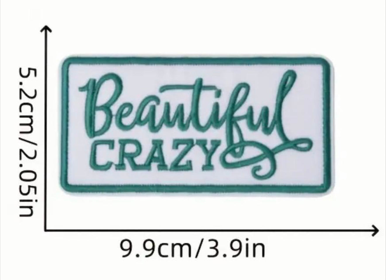 Beautiful Crazy Hat Patch