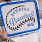 Baseball Embroidered Sweatshirt