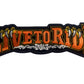 Live to Ride Embroidered Large 12 1/2” Iron on w/ adhesive