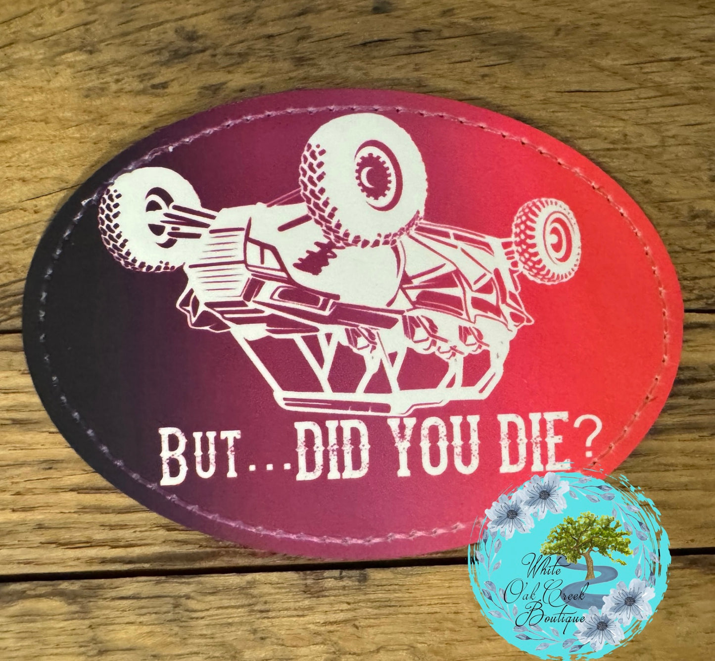 RZR But…Did you die? Trucker Hat Patch