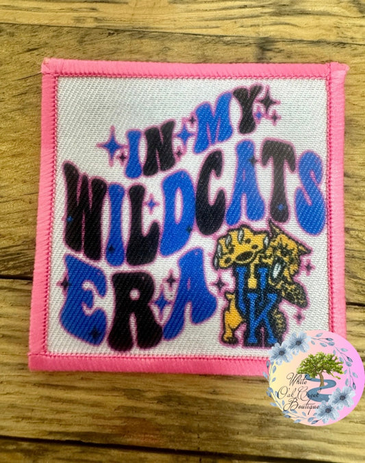 Pink KY Wildcat Era Hat Patch