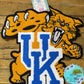 UK Wildcat Chenille 10.5” Iron-On Patch