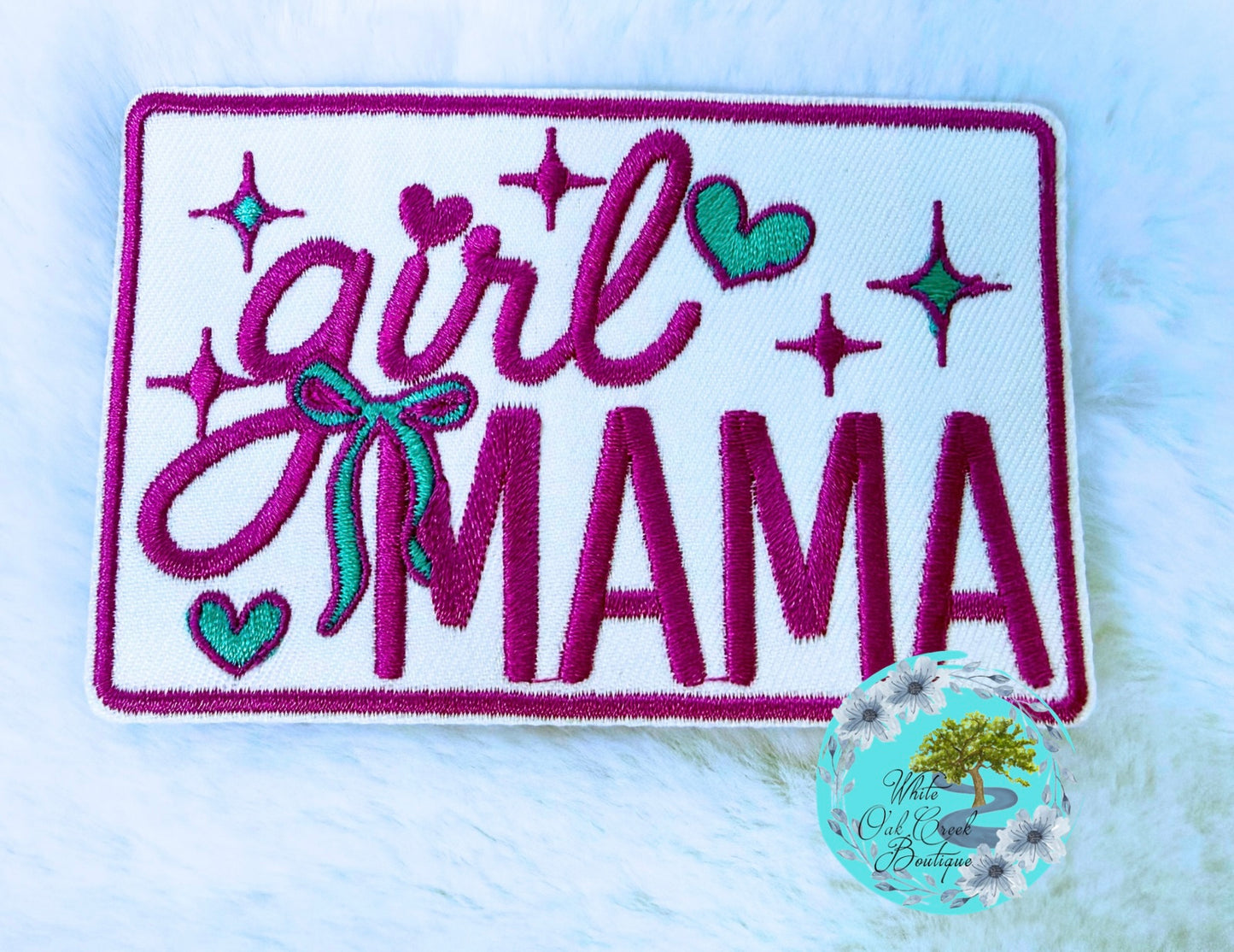 Girl Mama Hat Patch