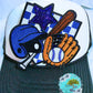 Baseball Sequin Oversized Hat Patch