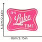 Lake Time Hat Patch