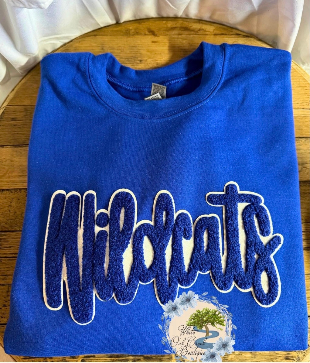 Wildcat Chenille Sweatshirt