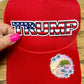 Trump Medium Flag Embroidered Hat Patch