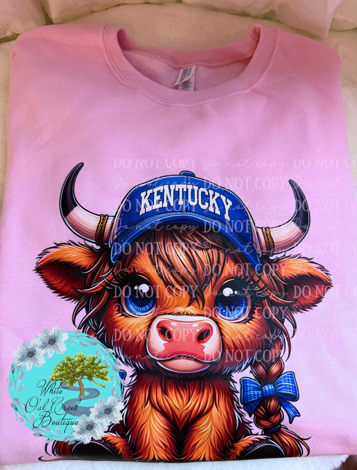 Kentucky Highland Cow Sweatshirt