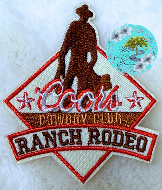 Coors Cowboy Club Hat Patch