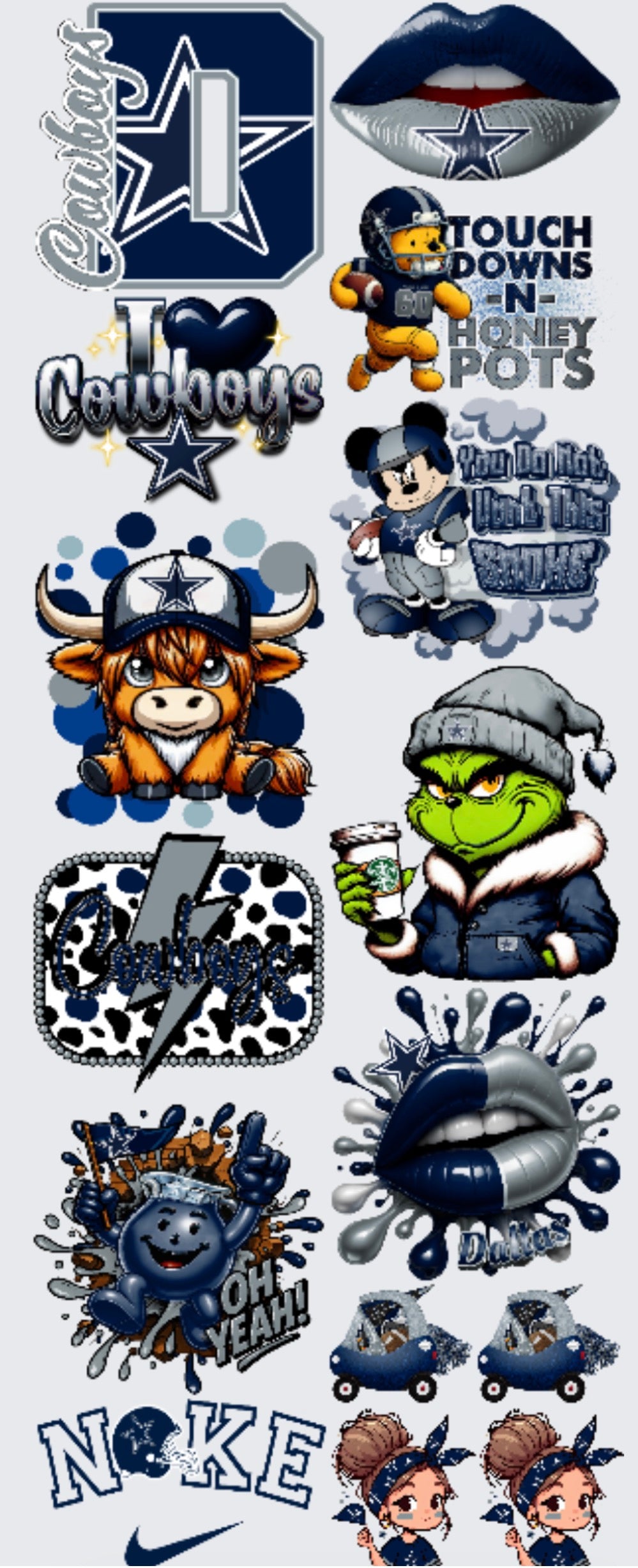 Gang Sheet Cowboys 2