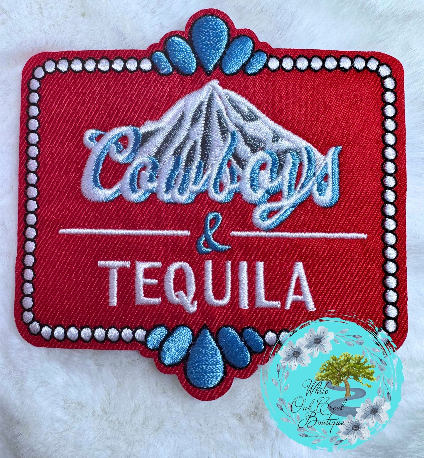 Cowboy’s & Tequila Hat Patch