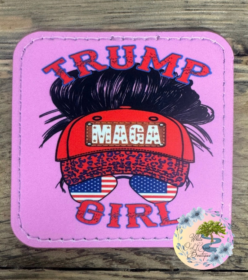 Trump Girl Messy Bun