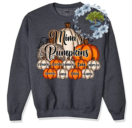 Personalized Pumpkin T-Shirt or Sweatshirt