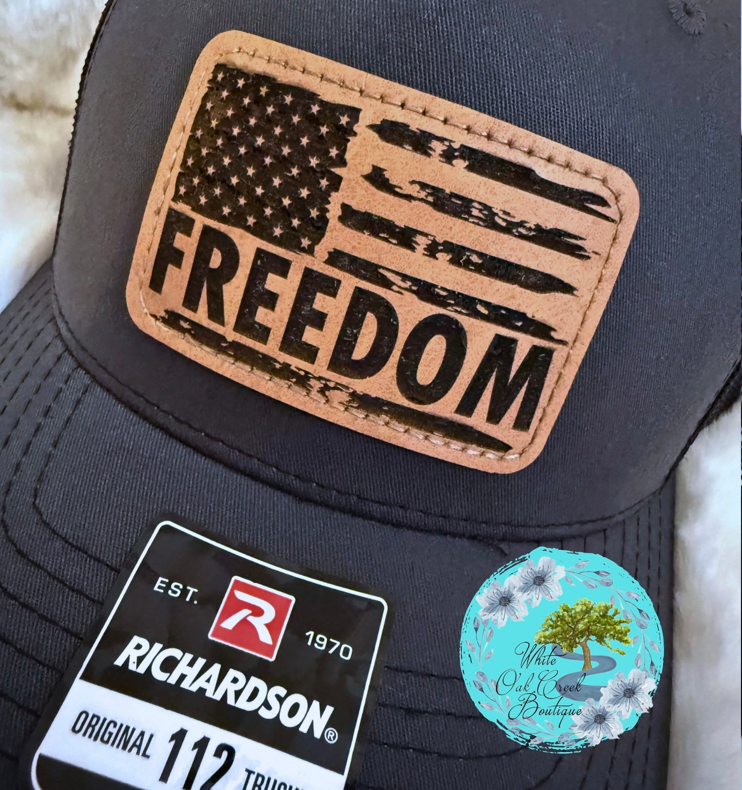 Freedom Lasered Richardson Hat