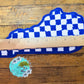 Kentucky Checkered Chenille 11” Iron-On Patch