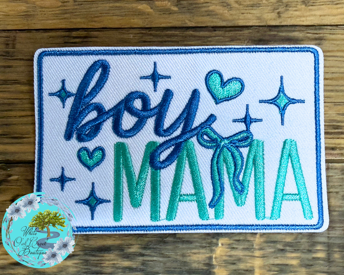 Boy Mama Hat Patch