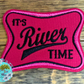 River Time Hat Patch