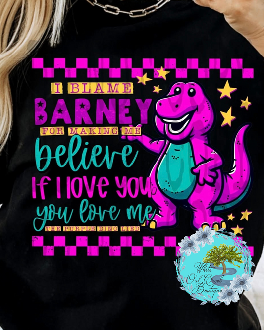 Purple Dino T-Shirt