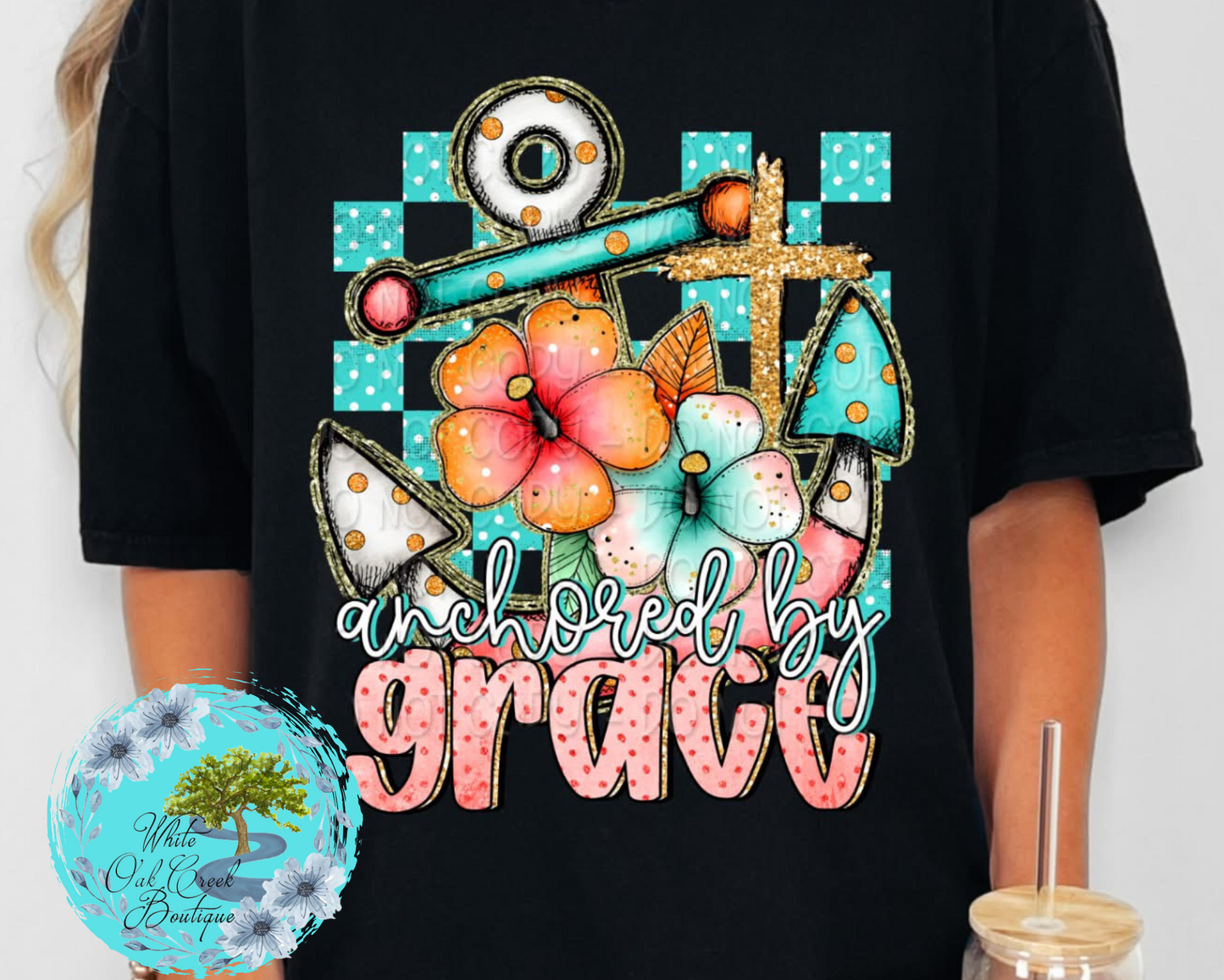 Anchored by Grace T-Shirt
