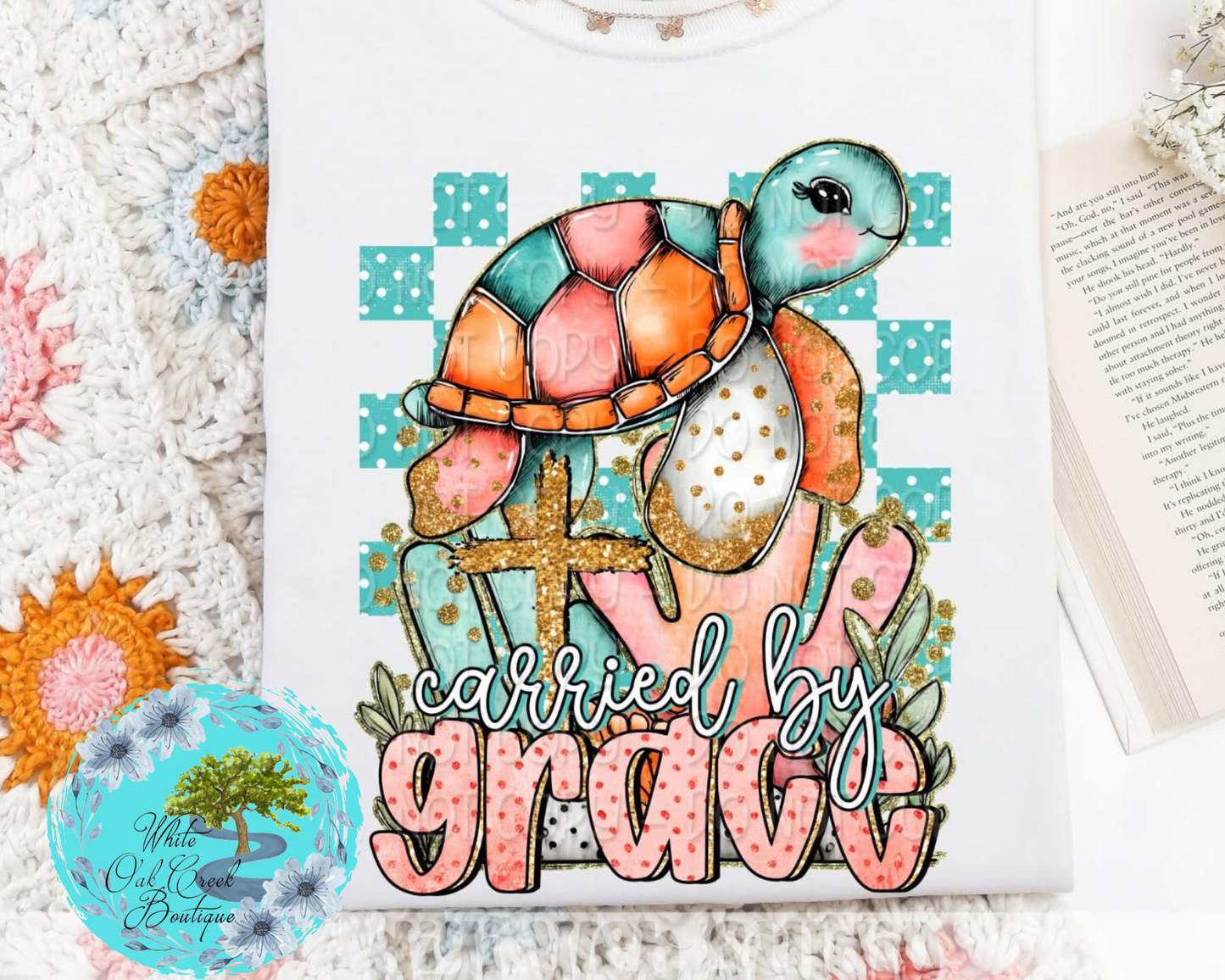 Carried by Grace Turtle T-Shirt
