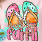 Walk By Faith Flip Flops T-Shirt