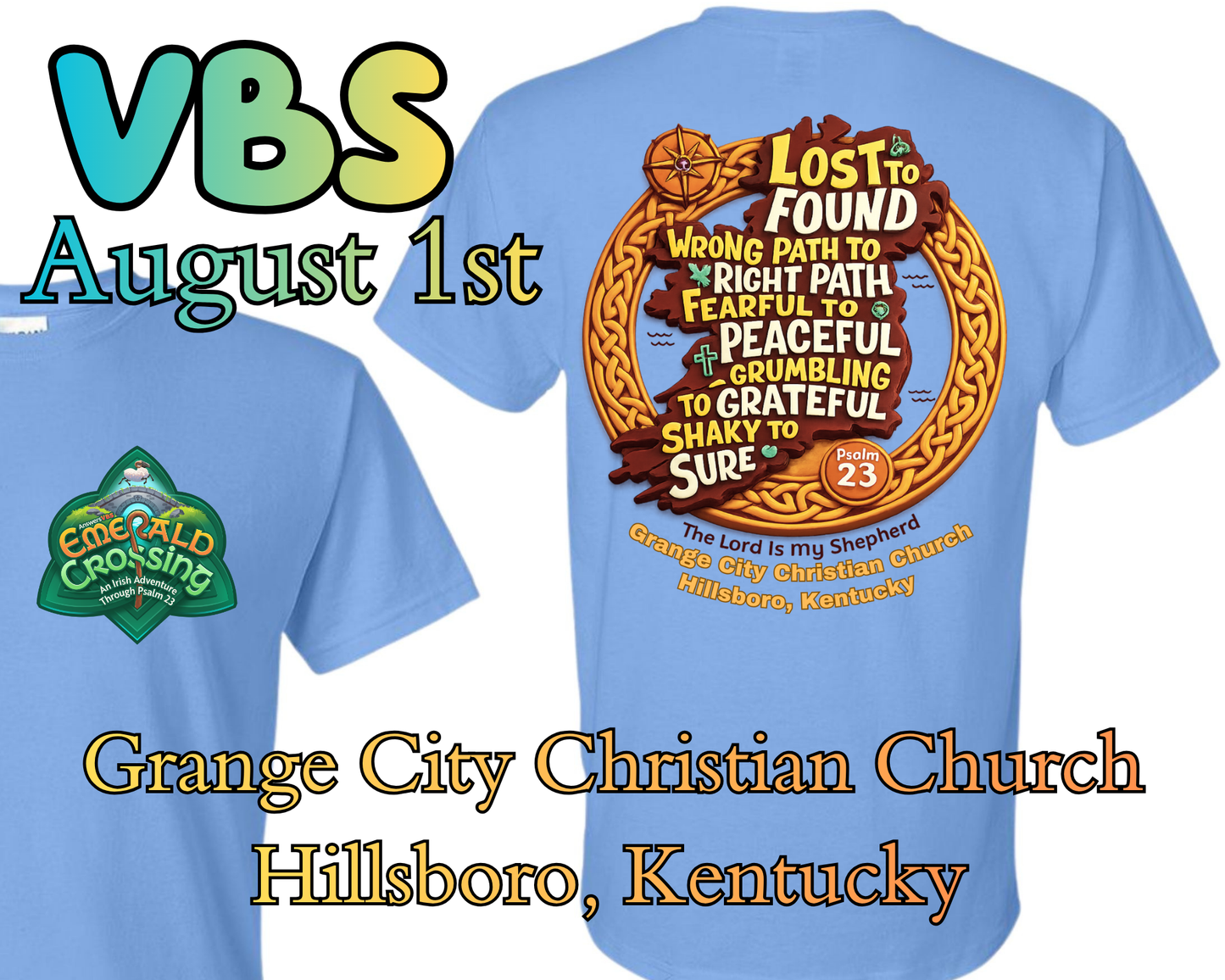 VBS T-Shirt Emerald Crossing
