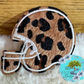 Cheetah Football Helmet Fuzzy Embroidered Hat Patch