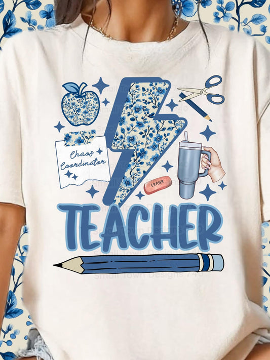 DTF Transfer Teacher Chaos Coordinator
