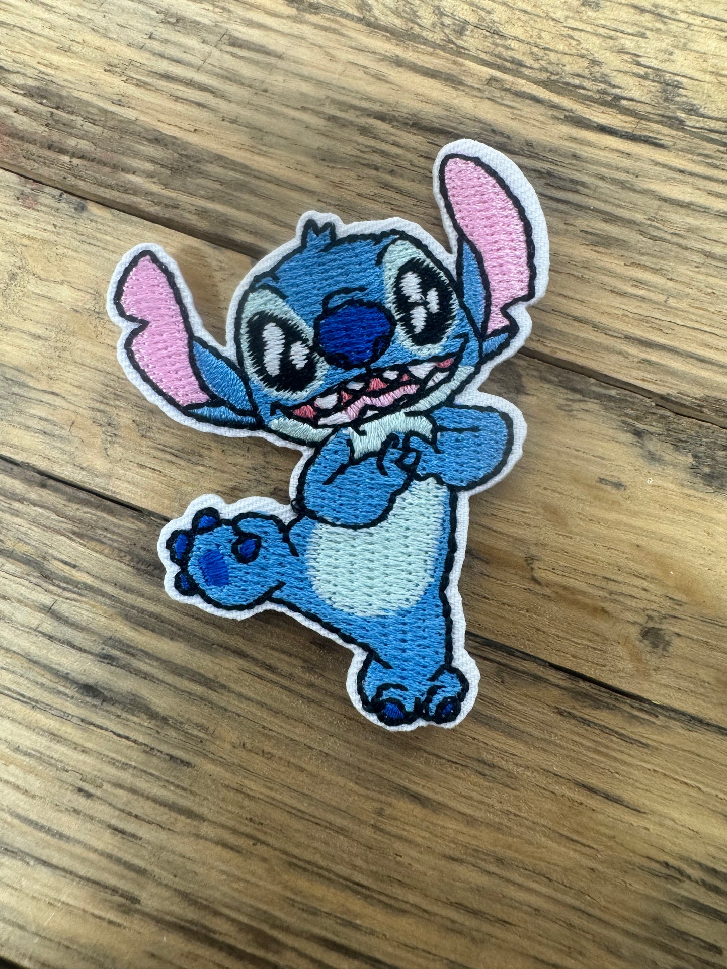 Stitch Dance Embroidered Hat Patch