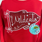 Custom Glitter Pennant Flag Sweatshirt
