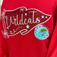 Custom Glitter Pennant Flag Sweatshirt