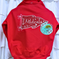 Custom Glitter Pennant Flag Sweatshirt