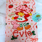 Hardcover Notebook Strawberry Personalized