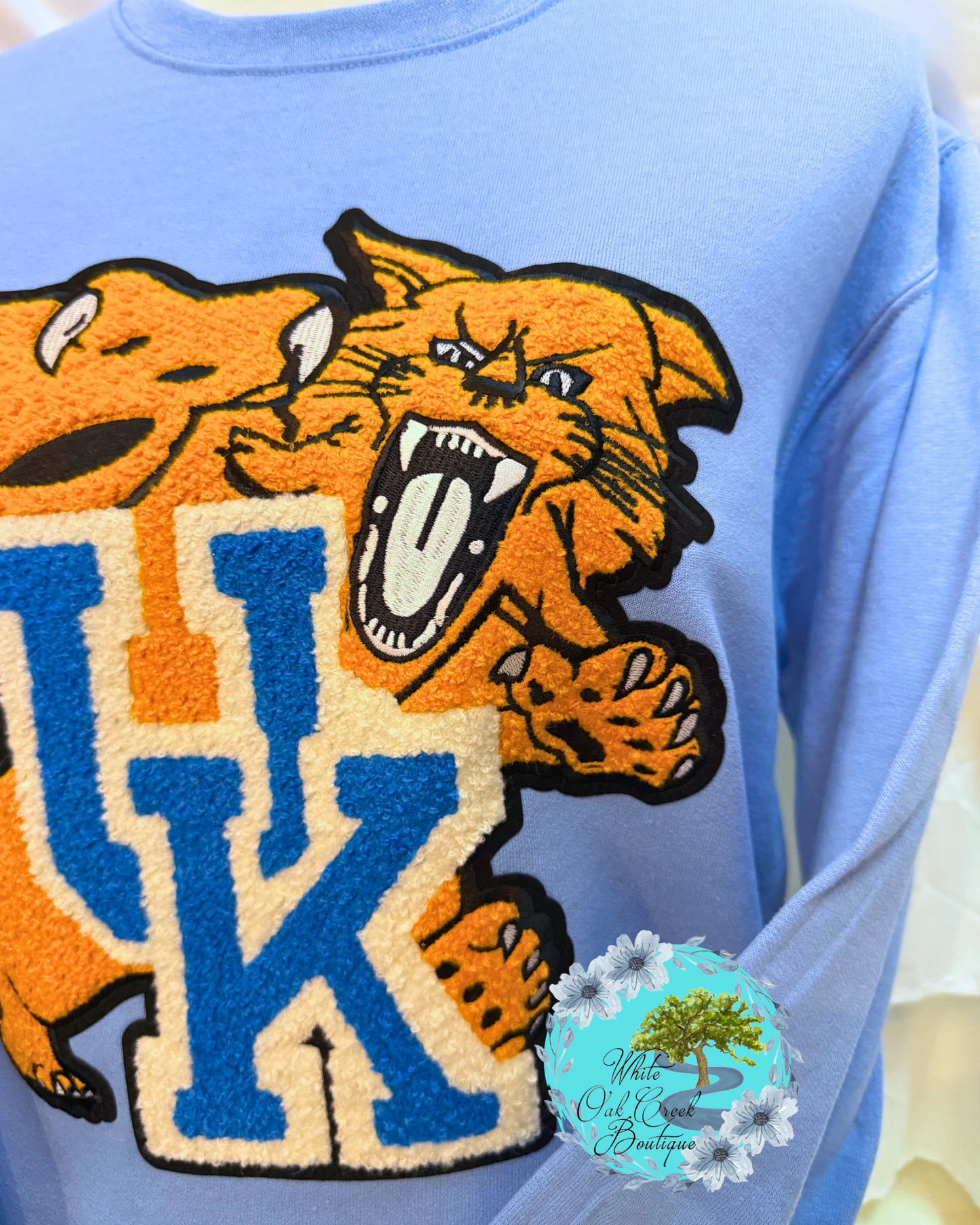 UK Wildcat Chenille Sweatshirt