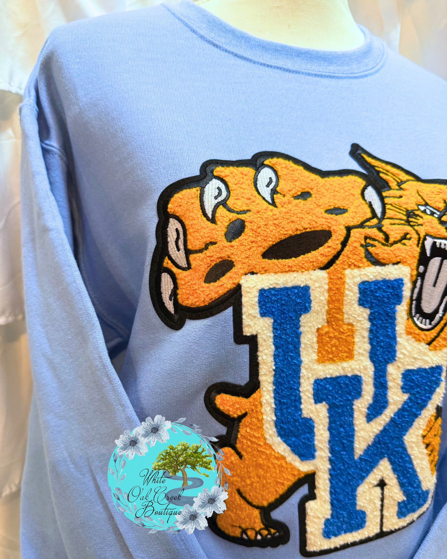 UK Wildcat Chenille Sweatshirt