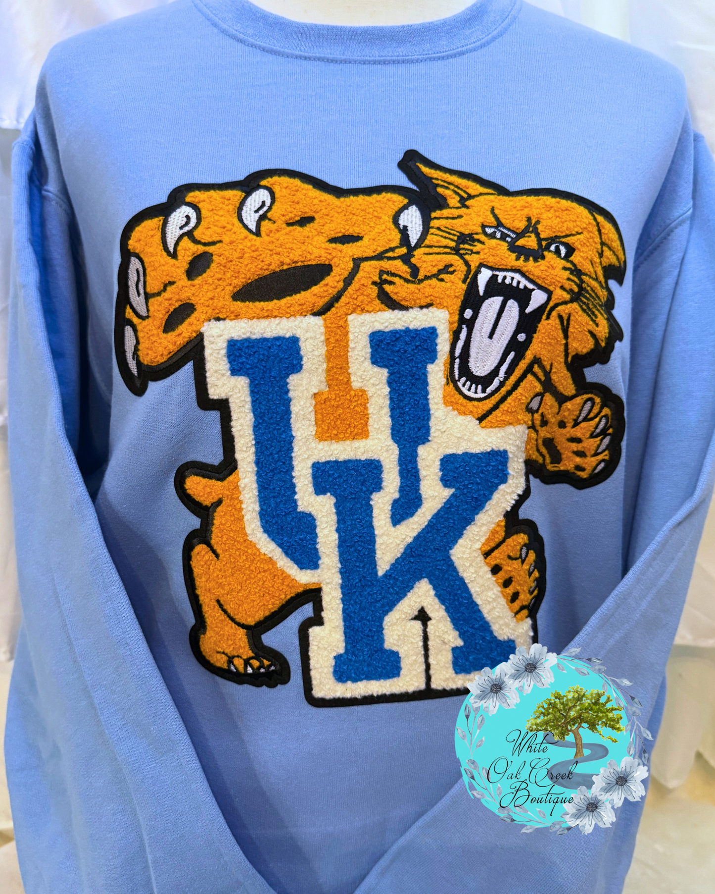 UK Wildcat Chenille Sweatshirt
