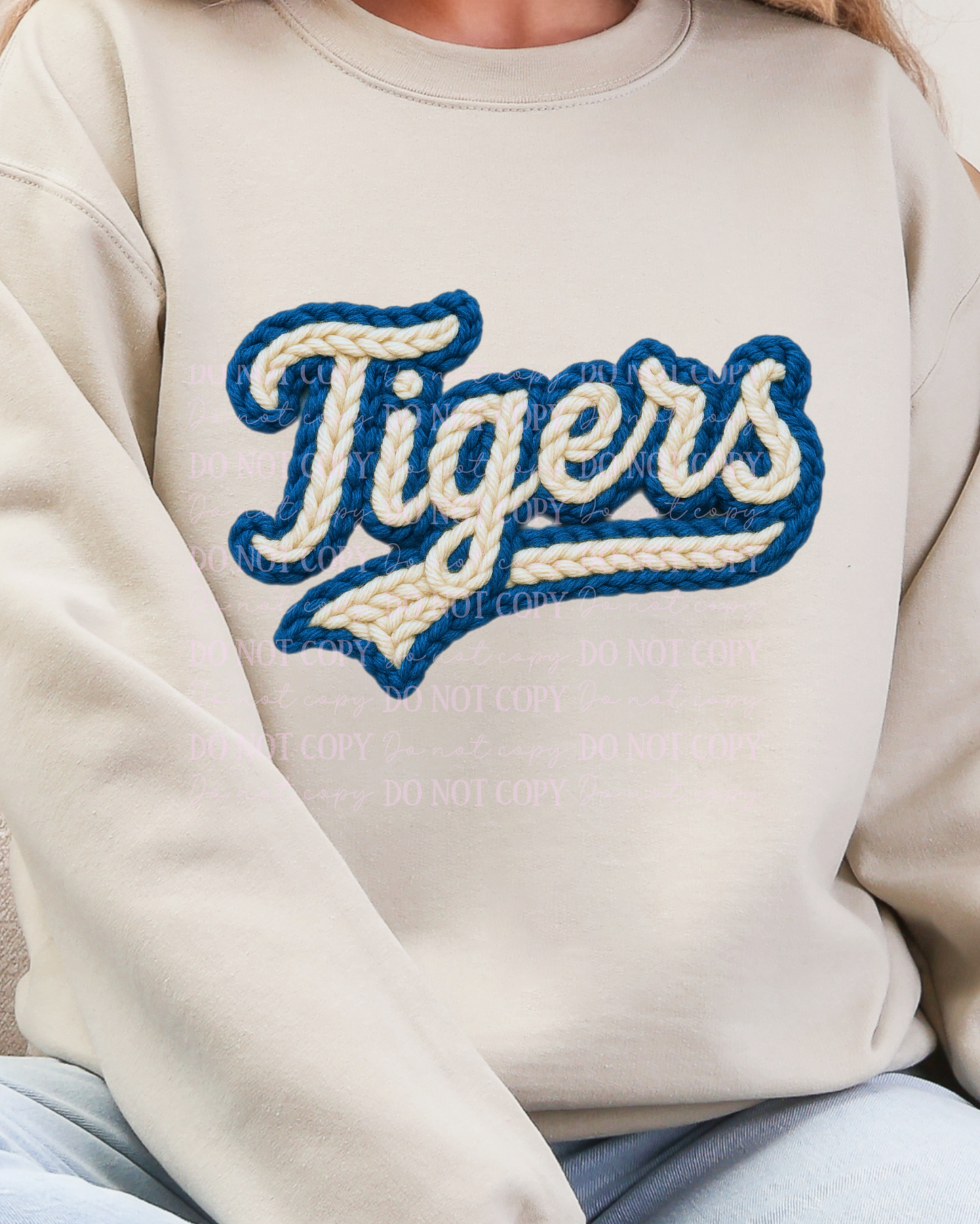 DTF Transfer Tigers Yarn